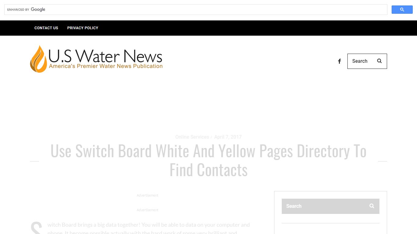 Use Switch Board White And Yellow Pages Directory To Find Contacts